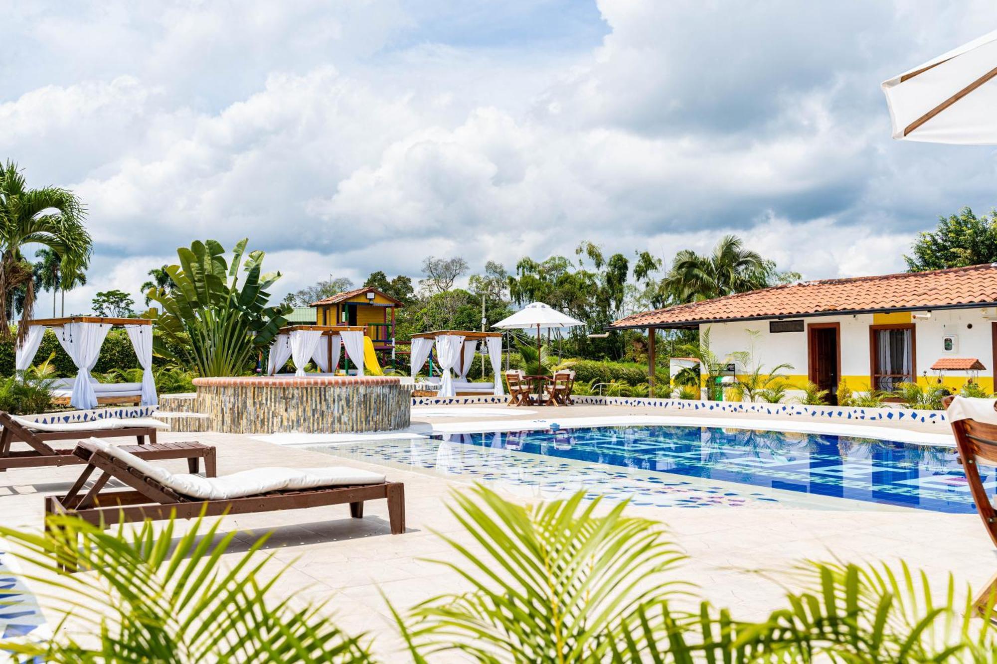 Finca Hotel La Quinta De Torrione Quimbaya Exteriör bild